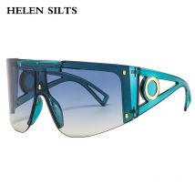 Männer Maske Brille Sonnenbrille Für Frauen Mode Ein Stück Quadrat Sonnenbrille Männer Übergroßen Damen Brillen UV400 oculos H146