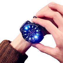 New Simple Luminous  Couple Fashion Luxury Brand Quartz Watch Casual Woman Leather Clock Ladies