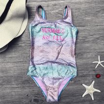 Fischmuster Kinder Bademode Strand Sommer Mädchen Einteiler Bademode Badeanzug 2026 Kinder Monokini Badeanzug A348