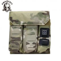 SINAIRSOFT 9mm Magazintasche Wärmer Funktion Holster Jagdzubehör Pistole USB Power Einstellbare