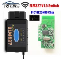 HS-CAN/MS-CAN ELM327 V1.5 Interruttore PIC18F25K80 Supporto chip BT/WIFI ELM 327 Per Ford FORScan OBD2 Scanner diagnostico per auto