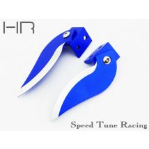 Heißer Racing CNC gefräste einstellbare aluminium drehen flossen für Traxxas Spartan boot