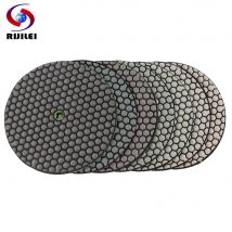 7 Teile/satz 6 Zoll Trocken Polieren Pad Sharp Flexible 150mm Diamant Polieren Pads Für Granit