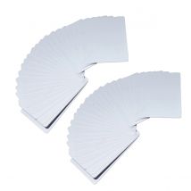 100 Stück bedruckbare Inkjet-PVC-Karte, wasserdichte Kunststoff-ID-Karte, Visitenkarte für Epson, Canon-Drucker