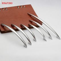 KK & FING Moderne Einfache Chrom Schrank Tür Griffe Schublade Knöpfe Küche Schrank Tür Zieht Mode Möbel Hardware