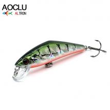 Aoclu Wolfram bewegliche Kugel sinkende flache Körper Elritze 588mm 6g harten Köder Kurbel köder Köder VMC Haken Boot an Land Forelle Bass Angeln