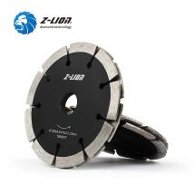Z-LION 1PC 125mm Diamant Sägeblatt Dual Tuck Point Trennscheibe Trocken Nass Sandwich Rundrad Beton Boden ziegel Wand Chaser