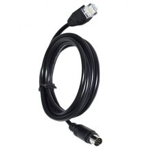 MINI DIN 8PIN MD8 TO RJ45 ADAPTER FOR SONY VIDEO CONFERENCE CAMERA VISCA IN TO OUT NETWORKING DEVICE CASCADING CONNECTION CABLE