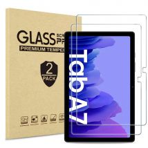 2er-Pack 9H gehärtetes Glas Film Schutzschild Displayschutzfolie für Samsung Galaxy Tab A7 10.4 2020 SM-T500 T505 T507