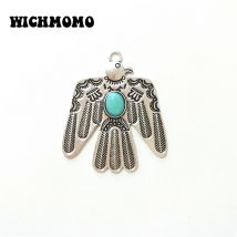 2025 New Fashion 2pieces 52*45MM Retro Zinc Alloy Big Eagle charms Pendants for DIY Jewelry Necklace Accessories Gifts