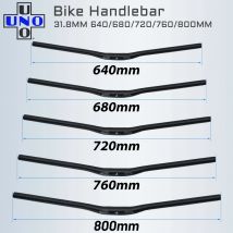 UNO MTB Bike Lenker Fahrrad Lenker Swallow förmigen Lenker Flache oder Aufstieg Lenker 31.8*640/680/720/760/800mm Fahrrad Teil