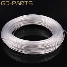 0,12 MM2-6,0 MM2 Hohe Reinheit Silber Überzogene OCC PTFE Draht Kupfer Kabel Für Hifi Audio DIY Verstärker Lautsprecher Kopfhörer AWG26-AWG9