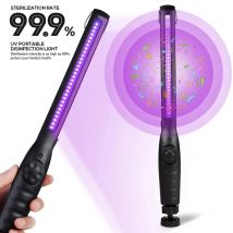 Germicidal Lamp USB Rechargeable Ultraviolet Germicidal Function Lamp LED Portable Disinfection Stick for Hotel Wardrobe