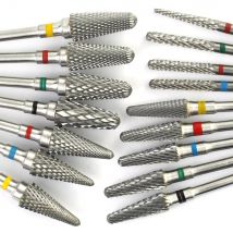 1 stücke Hartmetall Nagel Bohrer Elektrische Maniküre Bohrer Fräsen Cutter Dateien Nail art Ausrüstung Bits Pediküre Werkzeuge Zubehör