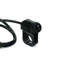 MotoLovee 12V Motorcycle Waterproof CNC Aluminium Alloy Switches 22mm Handlebar Headlight Switch 7/8" Motorbike Switches