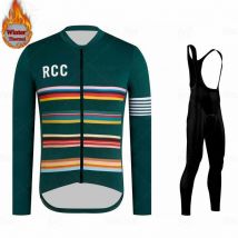 2022 Winter Thermische Fleece Männer Radfahren Kleidung Männer Jersey Anzug Outdoor Bike MTB Radfahren Kleidung Trägerhose Set Bike Jersey Set