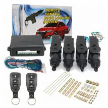 Universal Auto Fernbedienung Zentrale Tür Verriegelung System Kits DC 12V Fahrzeuge Anti-diebstahl Alarm Keyless Entry System