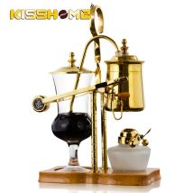 Belgian Coffee Siphon Pot Accessories Belgian Coffee Maker Hand Pot for Coffee/Tea,Belgian Pot Accessories Belgian Alcohol Lamp