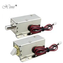 Mini wasserdichtes elektromagnetisches Schloss, DC 12 V, elektrisches Riegelschloss, kleines elektrisches Schrankschloss