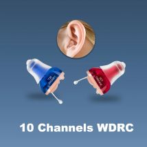 ITC 10 Channel Hearing Aid Audifonos T30 Adjustable Volume Control Hearing Aids Small Senior digital Sound Amplifier