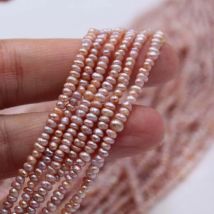 2-3mm AA Grade Kleine Mini Perle Perlen DIY Schmuck 100% Rearl Unregelmäßigen Barock Perlen