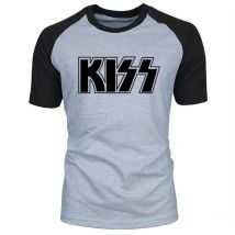 Neue Kiss End of The Road Tour T HEMD männer raglan Kurzarm plus größe rock Band t-shirt männer baumwolle casual t-shirt männer tops