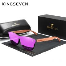 KINGSEVEN okulary damskie naturalne Bubinga drewniane okulary przeciwsłoneczne męskie spolaryzowane modne okulary przeciwsłoneczne oryginalne drewno óculos de sol