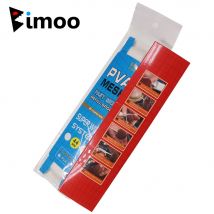 Bimoo 5m/karte 18mm 25mm 37mm 44mm Breite Karpfen Angeln PVA Mesh Löslich Fisch net für Haken Köder Feeder Boillie Rigging Tasche