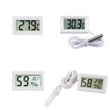 Mini LCD Digital Indoor Bequem Temperatur Sensor Feuchtigkeit Meter Gauge Instrumente Kabel thermometer Hygrometer Temperatur