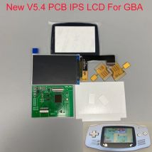 Schermo LCD IPS PCB V5.4 per GBA evidenzia luminosità LCD per GBA guscio senza taglio nessuna