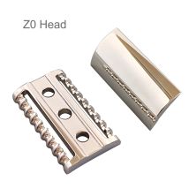 Dscosmetic Z0 edelstahl offene kamm doppel rand sicherheit rasiermesser kopf