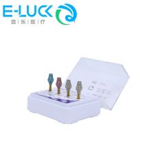 4 teile/schachtel Dental Composite Polieren Kit Spirale Flex Pinsel Bohrer Diamant Zähne Polierer Für Low-Speed-Handstück