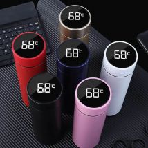 500 ml Kaffee Thermos Intelligente Edelstahl Wasser Flasche Tasse Temperatur Display Vakuum Flaschen Reise Thermische Becher Halten Tasse