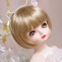 Neue Ankunft 1/3 1/4 1/6 1/8 Bjd Perücke Hohe Temperatur Kurze Nette Draht Bjd Perücke SD Für BJD Puppe Haar Perücke
