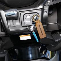 Für Suzuki Burgman 200 400 ABS Roller Motorrad Rind Keychain Schlüssel Ring