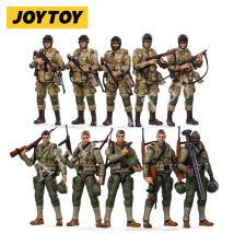 JOYTOY 1/18 3,75 Actionfigur WWII USMC/Airborne Division Anime Collection Militärmodell als Geschenk