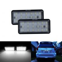 2x Canbus LED License Number Plate Light For Lexus Cruiser Prado J100 J120 J200 Lexus LX470 LX570 GX470 Toyota Reiz Mark X
