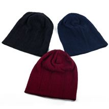 Geebro Women Soft Pattern stripes Casual hats Autumn Winter Slouchy hat For ladies Ribbed Unisex Skullies Beanies Gorros