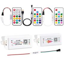 SP002 SP110 SP105E SP107E BT smart Musik controller SP108E WiFi wireless Controller 5 V-24 V Für WS2812B 2811 RGB LED Streifen