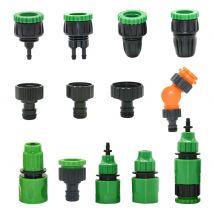 Rubinetto da giardino Tubo flessibile da 1/4 "Connettore rapido 4/7 8/11 16mm Giunto per tubo dell'acqua con ardiglione 1/2" 1" 3/4" Adattatore per irrigazione a goccia con filettatura maschio femmina