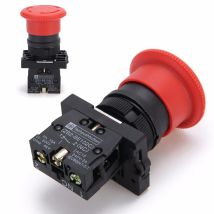 ZB2-BE102C P172 220 V 10 A Rot NC 22 mm Not-Aus-Pilz-Drucktastenschalter XB2-ES542 Elektrischer Steuerschalter
