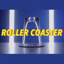 ROLLER COASTER Zaubertricks Münze in Glas Tasse Magier Close Up Street Illusion Gimmick Mentalismus Puzzle Spielzeug Penetration Magia