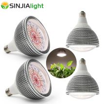 4 pz/lotto 200 LED Grow Light Full Spectrum Fitolamp Growing Bulb illuminazione per piante per piantine fiori piante da interno Growbox