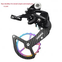 SENSAH Rear Derailleur 11/12 Speed LONG Cage (Max. 34 Teeth ) Road Bike Derailleur Carbon Cage For SRAM Derailleur Groupset