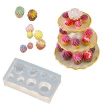 3D Kleine Glas Flasche Harz Mold Trinken Flasche Glas Becher Tasse Simulierte Lebensmittel Mini Kuchen Tasse Silikon Harz Form Handwerk werkzeug