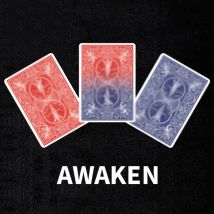 Ändern von Lloyd Barnes Zaubertricks Awaken Farbwechsel Poker Karte Zauberrequisiten Close Up Requisiten Gimmick Magia Spielzeug Witz Magie
