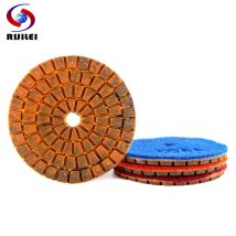 4 teile/satz 3 Zoll Kupfer Bond Diamant Polier pad für Granit Marmor Betonboden 80mm Nass schleif scheibe