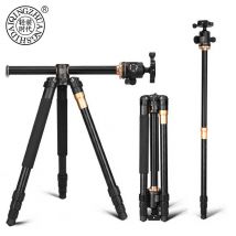 QZSD Q999H treppiede per fotocamera in lega di alluminio Video monopiede treppiede estensibile professionale con piastra a sgancio rapido e testa a sfera