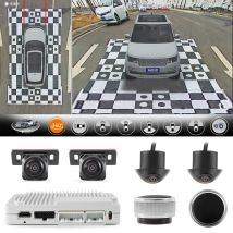 Carsanbo Car 360 Bird Eye Panoramic View 3D Car Panoramic 1080P Hard Disk Video Recorder System For Discovery Evoque RangeRover