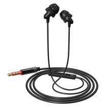 Wired Earphone Sleep Headphones  Sport headset 1.2M Anti-noise Soft Sleeping  In ear Deep Bass Stereo Earbuds with Microphone